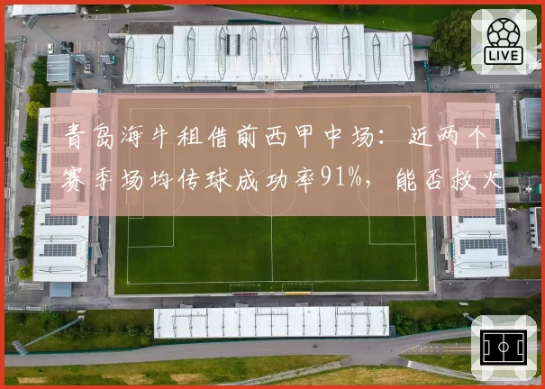 青岛海牛租借前西甲中场:近两个赛季场均传球成功率91%,能否救火?